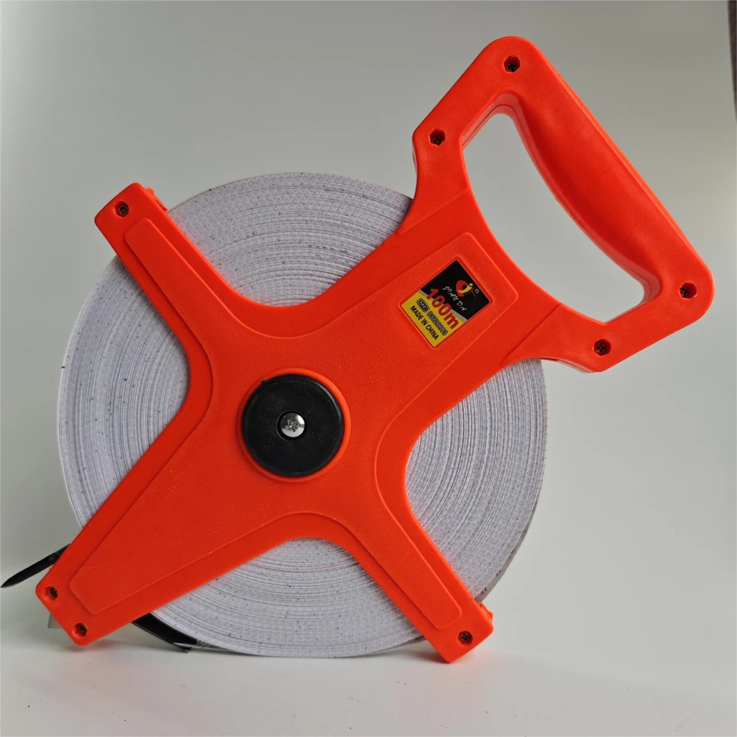 100m Open Reel Long Tape Measure Measuring Ruler Impact Resistant Woodworking Tools