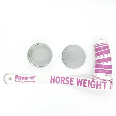 Nastro misuratore di peso per cavalli pony in PVC su misura
